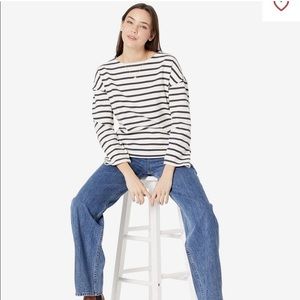 Madewell Luxe Long Sleeve Tee